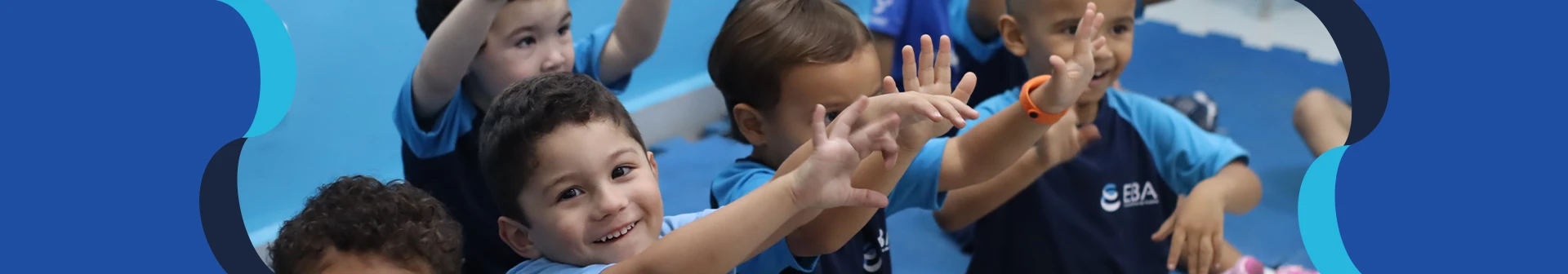 Crianças da Educação Infantil